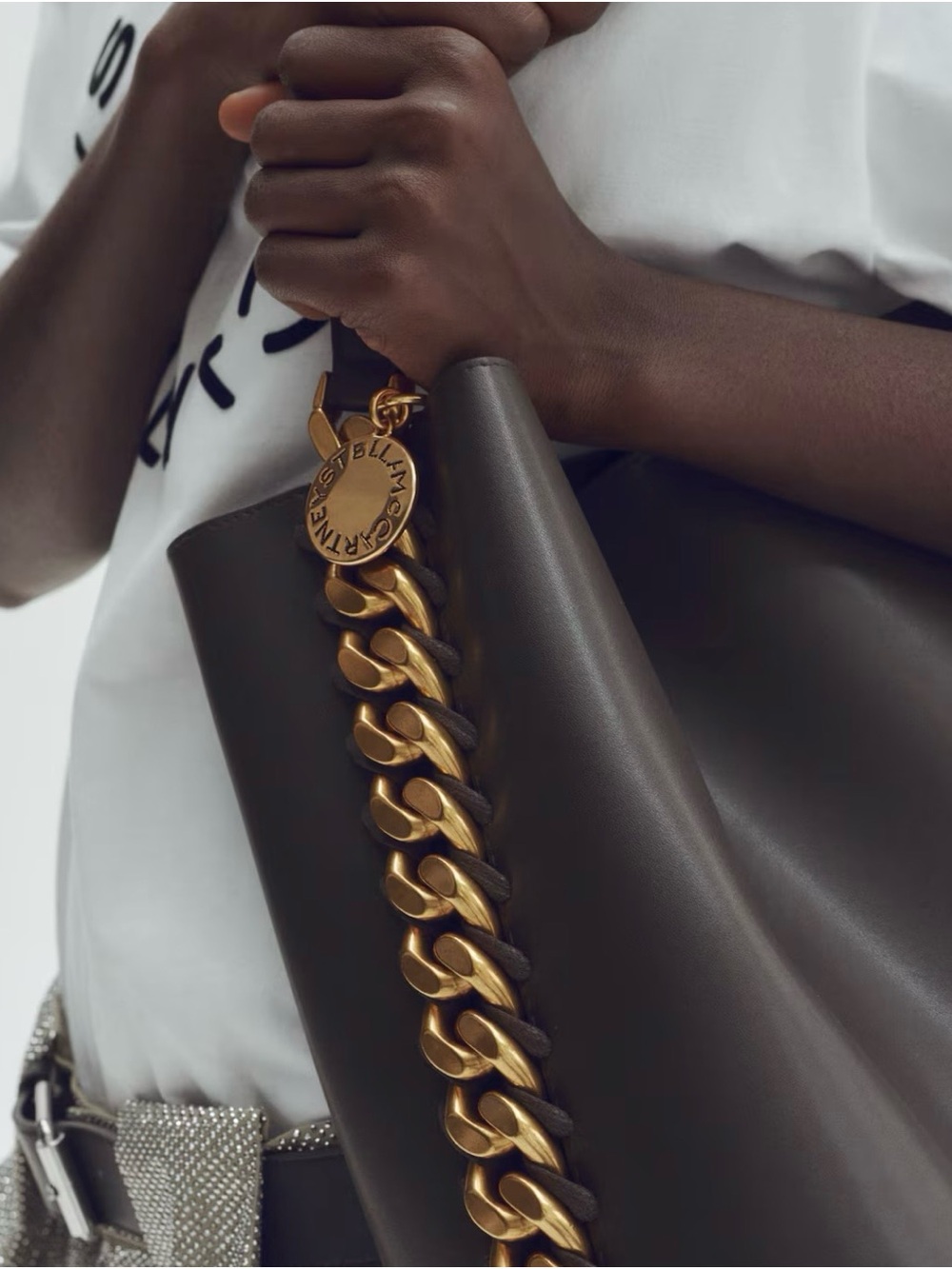 STELLA MCCARTNEY H&M
CHAIN-DETAIL SHOULDER BAG - Picture 3 of 7
